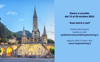 Pronti per la prossima STAGE Lourdes 2023